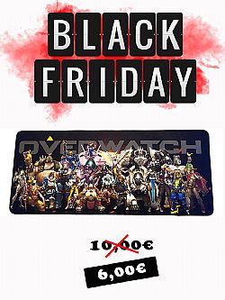 Mousepad Overwatch BLACK FRIDAY