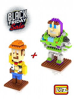 Loz microblocks Toy Story Buzz Lightyear & Woody Black Friday